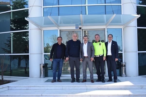 Emniyet Müdürü Gürsel Yıldız’dan ATB’ye Ziyaret